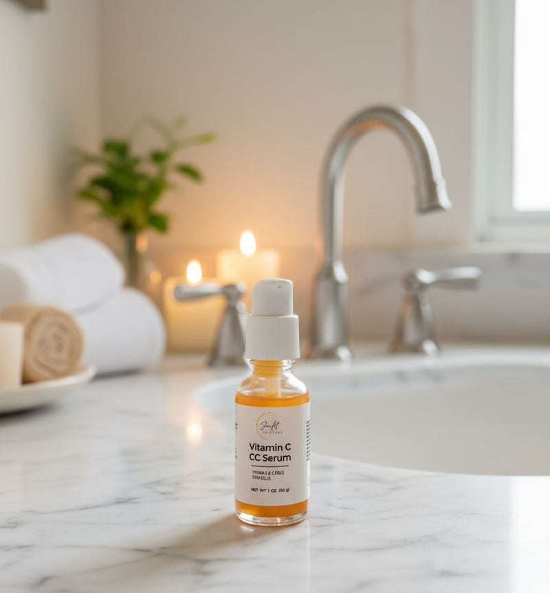 Sunlit Vitamin C Serum bottle